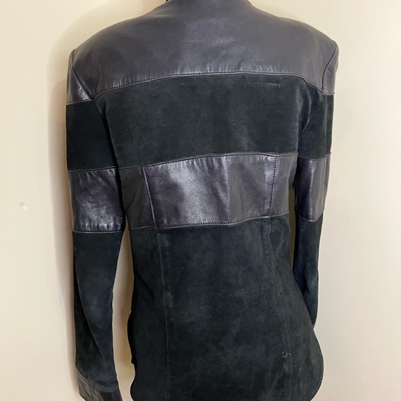 Vintage Danier Leather & Suede Jacket - Picture 2 of 4